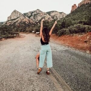 GB Denim Cropped Jeans